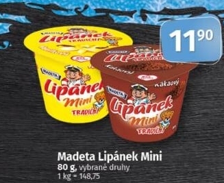 Dezert Lipánek Madeta