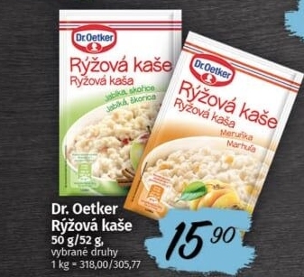 Kaše rýžová Dr. Oetker