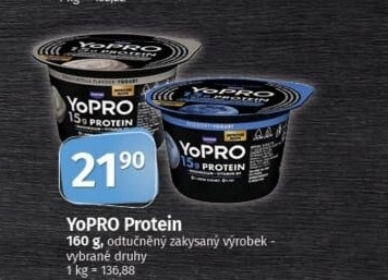 Proteinový pudink Yopro