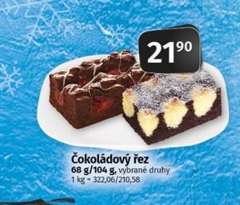 Řez čokoládový