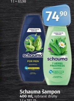 Šampon Schauma Schwarzkopf