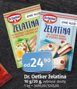Želatina Dr. Oetker