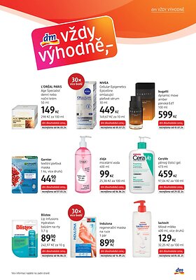 akční leták dm drogerie 5.2.2026-4.3.2026