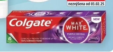 Colgate Max White zubní pasta 75 ml, více druhů