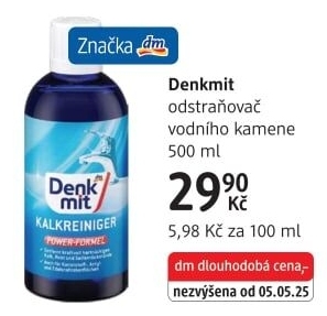 Odstraňovač vodního kamene Denkmit