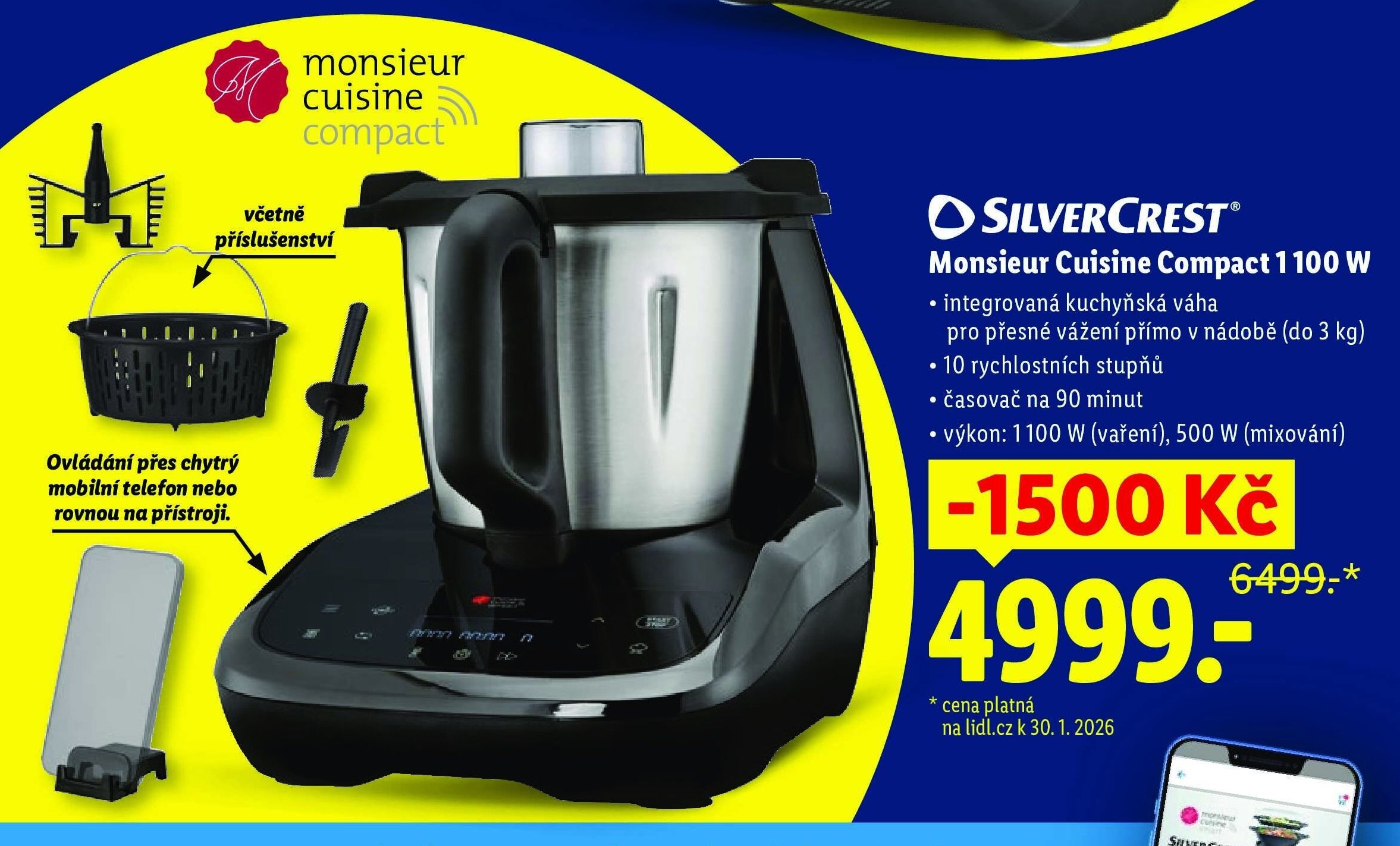 Silvercrest Monsieur Cuisine Compact 1100 W