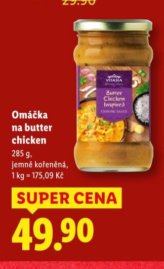 Omáčka na butter chicken