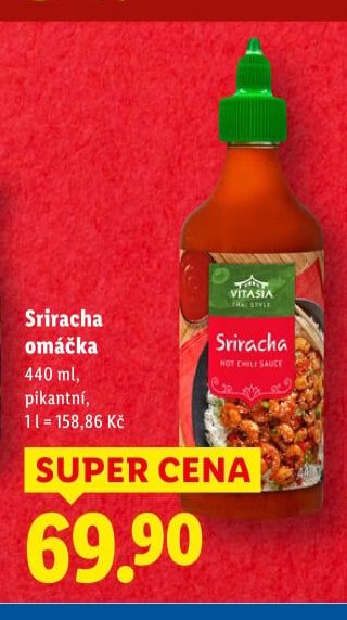 Sriracha omáčka