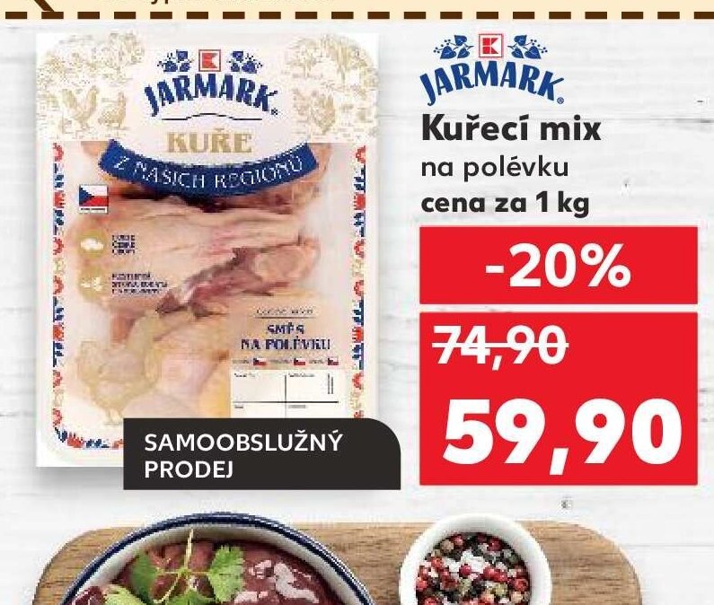 Jarmark Kuřecí mix na polévku