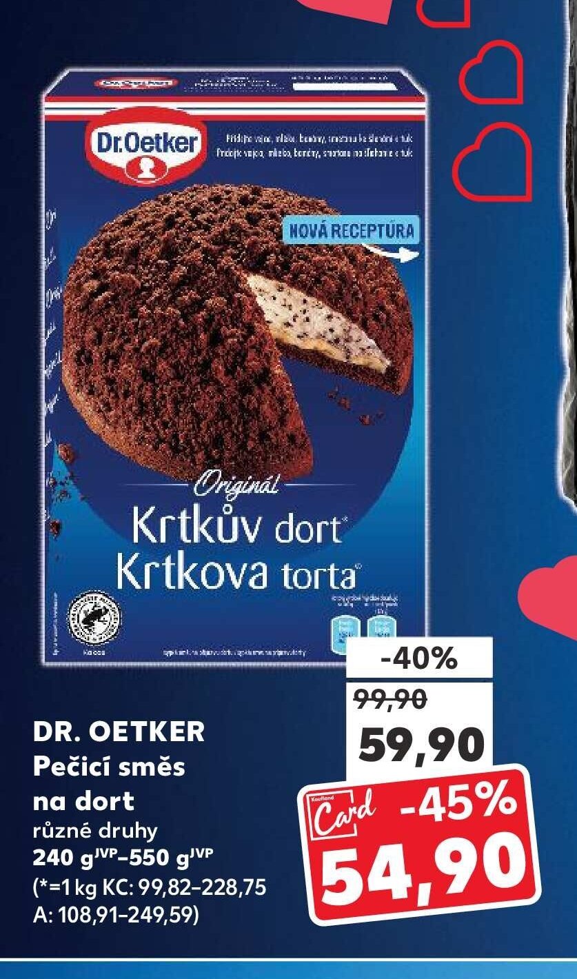 Dr. Oetker Krtkův dort