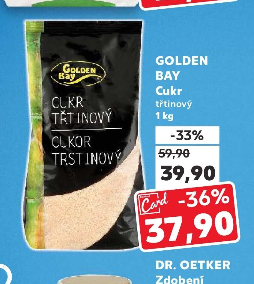 Golden Bay Cukr třtinový