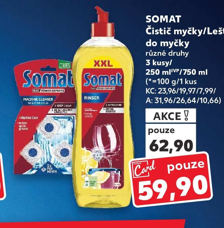 SOMAT Čistič myčky/Leštidlo