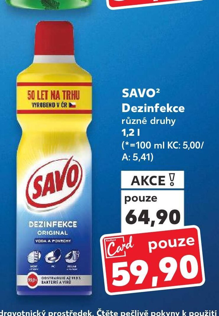 SAVO Dezinfekce