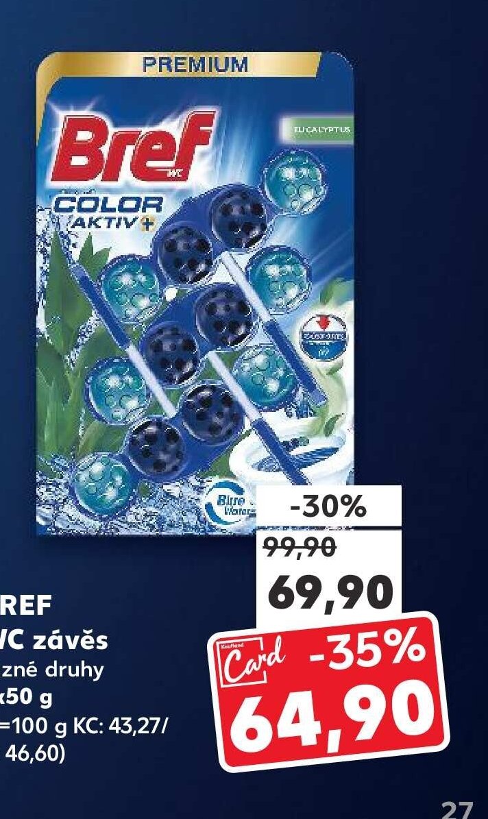 BREF WC závěs