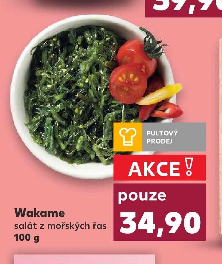 Wakame salát z mořských řas