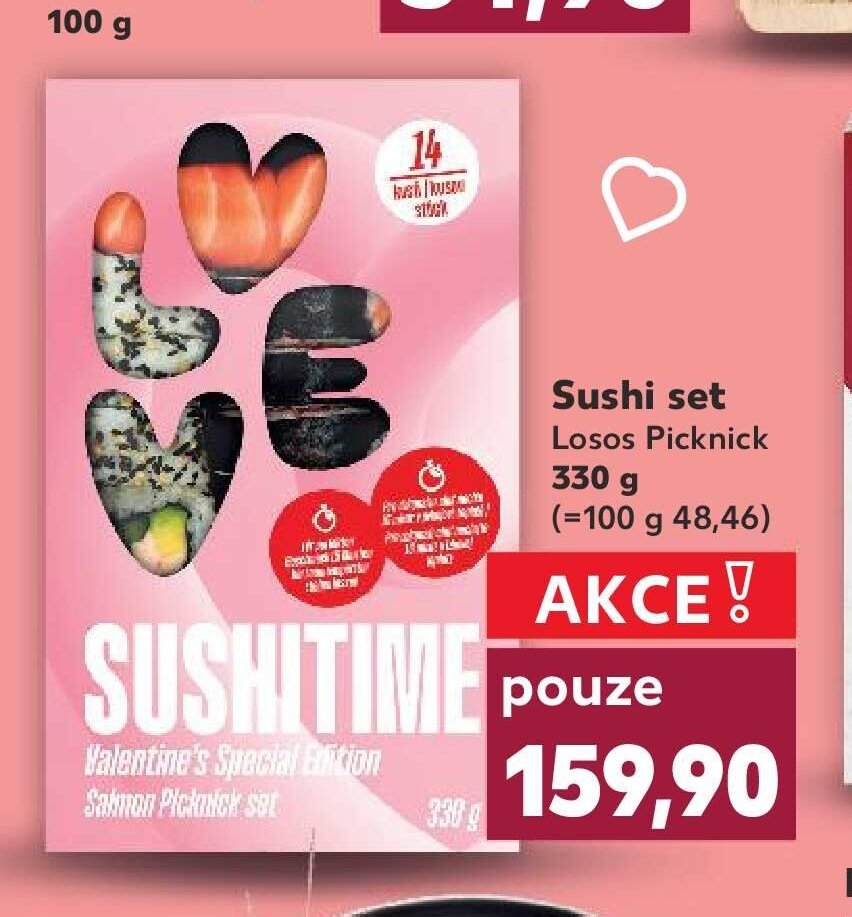 SUSHITIME Valentine's Special Edition Salmon Picknick sat
