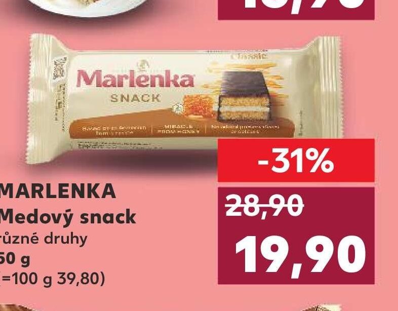 MARLENKA Medový snack