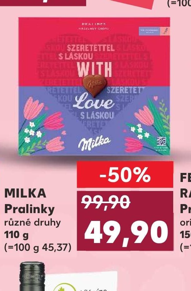 MILKA Pralinky