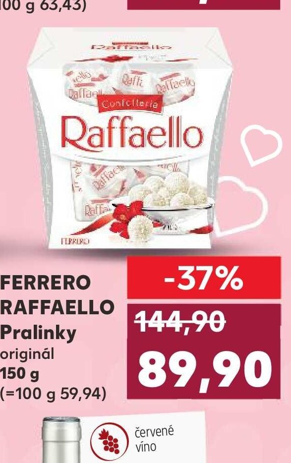 FERRERO RAFFAELLO Pralinky originál