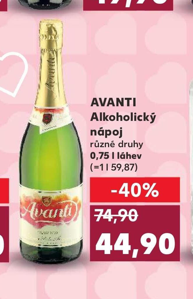 AVANTI Alkoholický nápoj
