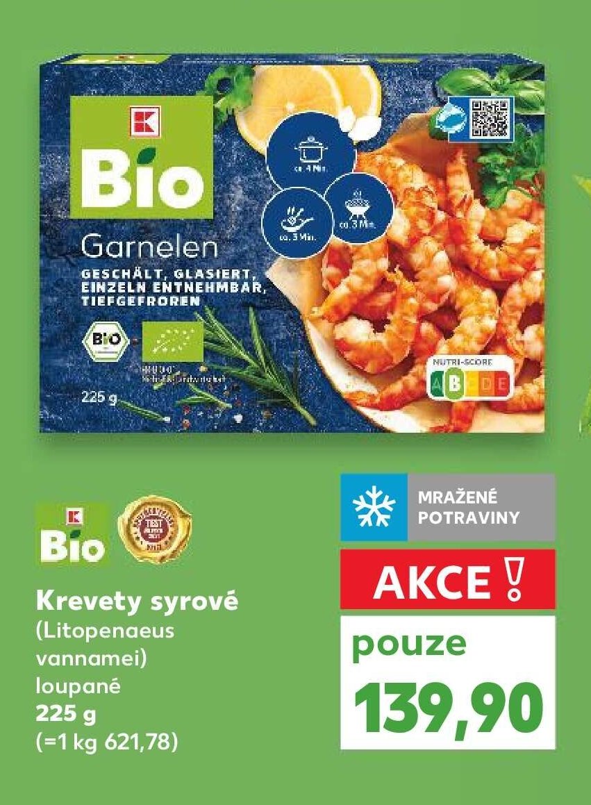 Bio Krevety syrové