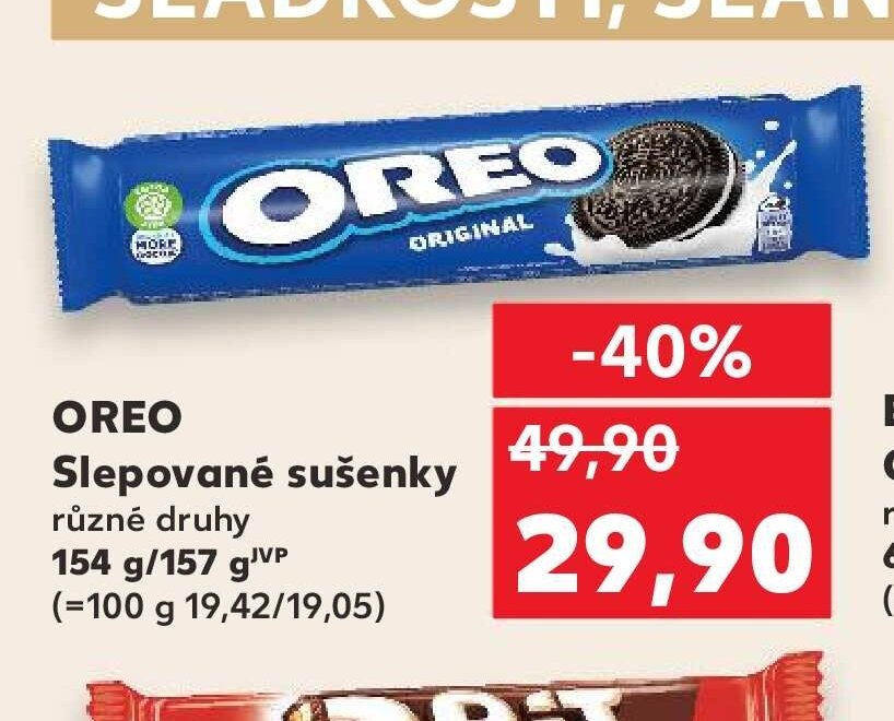 OREO Slepované sušenky