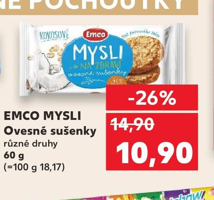 EMCO MYSLI Ovesné sušenky