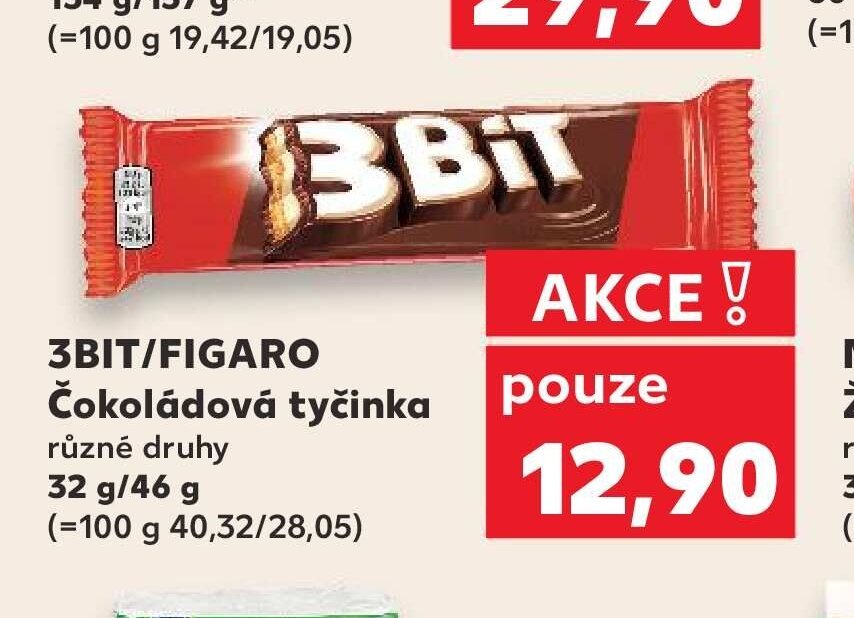 3BIT/FIGARO Čokoládová tyčinka