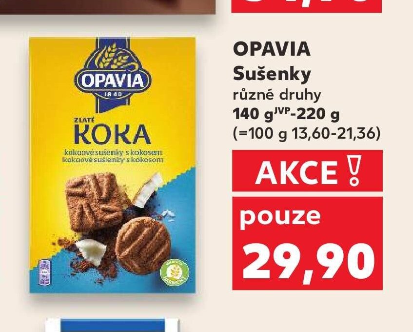 OPAVIA KOKA Sušenky