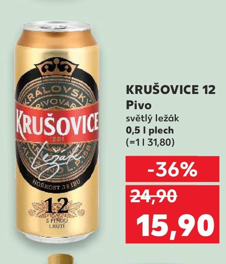 Krušovice 12 Pivo