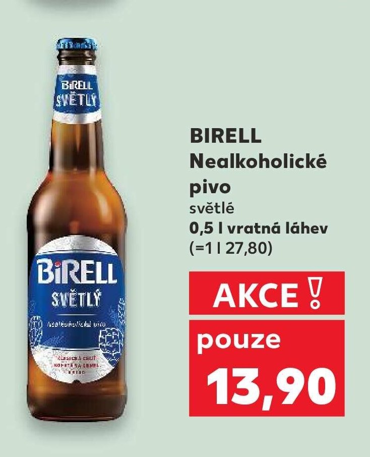 Birell Nealkoholické pivo