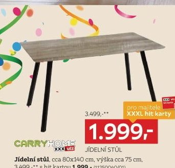 jídelní stůl