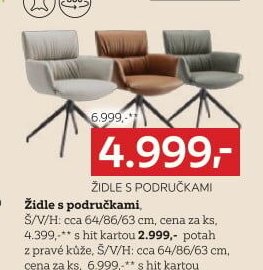 židle s područkami