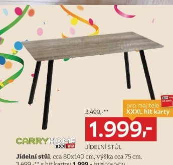 jídelní stůl