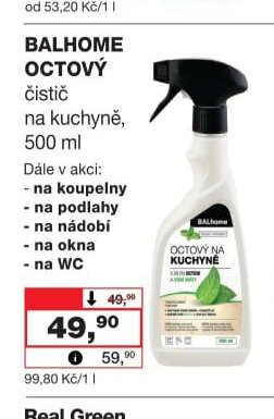 BALHOME OCTOVÝ čistič