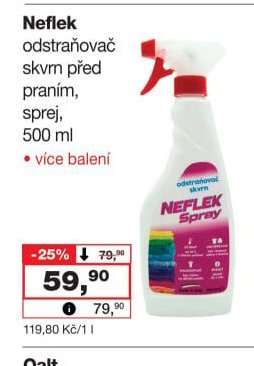 Neflek odstraňovač skvrn