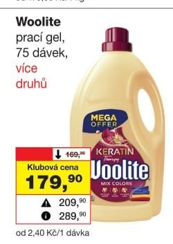 Woolite prací gel