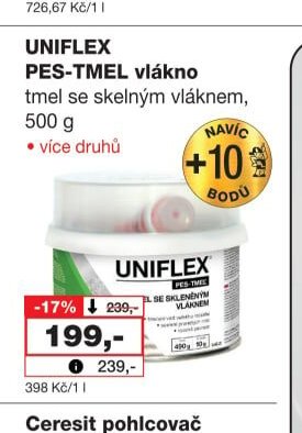 UNIFLEX PES-TMEL vlákno tmel