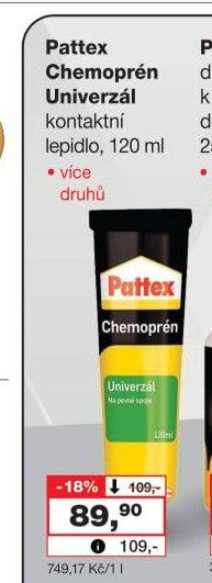 Pattex Chemoprén Univerzál