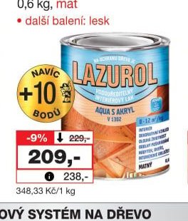 LAZUROL Aqua S Akryl V1302