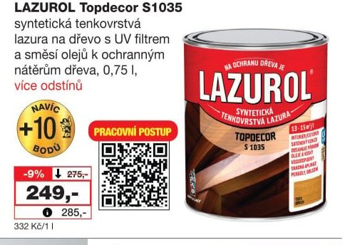 LAZUROL Topdecor S1035