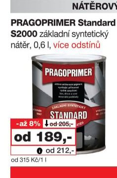 PRAGOPRIMER Standard S2000