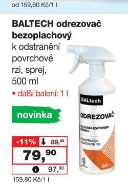 BALTECH odrezovač bezoplachový