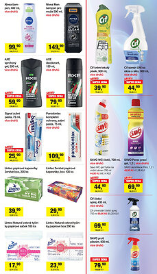 akční leták Šlak drogerie 9.2.2026-21.2.2026
