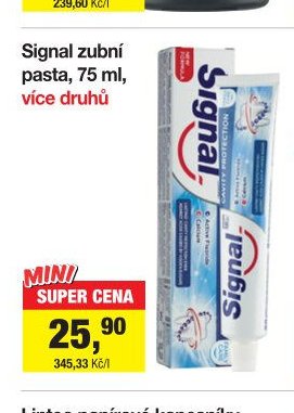 Signal zubní pasta, 75 ml, více druhů