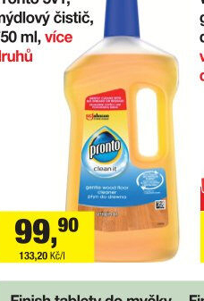 Čistič na dřevo 5v1 Pronto