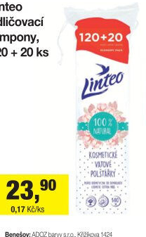 Odličovací tampony Linteo