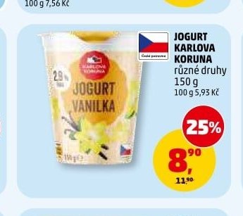 JOGURT KARLOVA KORUNA