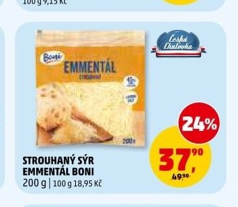 STROUHANÝ SÝR EMMENTAL BONI