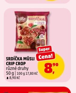 SRDÍČKA MÜSLI CRIP CROP